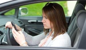 Distracted Driving - Texting While Driving Accident